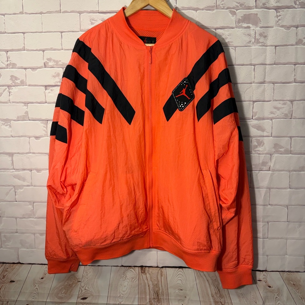 Jordan Inferred and Black Bomber Jacket